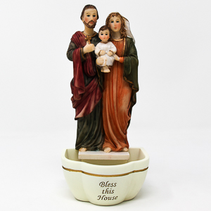 Holy Family Holy Water Font.
