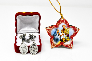 Holy Family Star Christmas Gift Set.