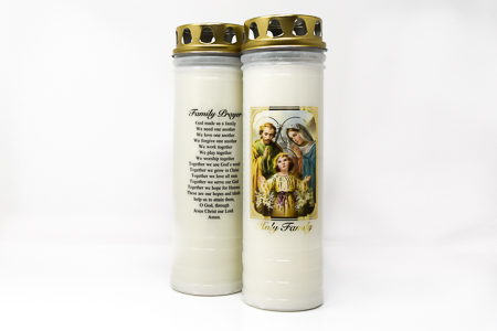 Holy Family Vigil Candle 7 Days & 7 Nights.