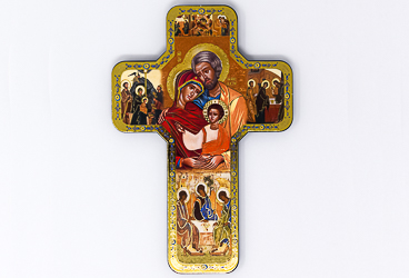 Icon Holy Family Wall Plaque.