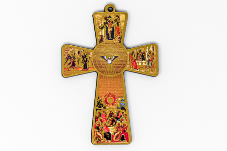 Confirmation Cross with Holy Spirit.