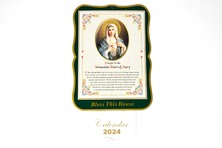 2024 Immaculate Heart of Mary Calendar.