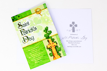Saint Patrick Card.