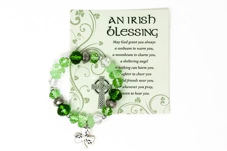 Irish Blessing Bracelet.