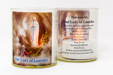 Lourdes Apparition Votive Light.