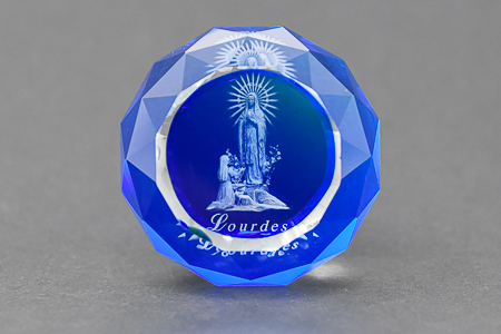 3-D Crystal Paperweight.