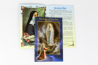 Our Lady of Lourdes Novena and Prayers Book.