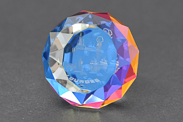 Crystal Paperweight.