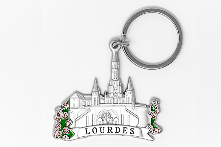 Lourdes Sanctuary Key Ring.