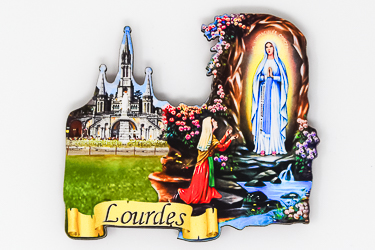 Lourdes Sanctuary Magnet.