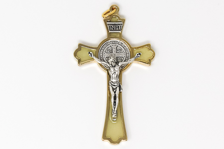 Luminous St.Benedict Crucifix.