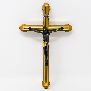 Metal Hanging Crucifix.
