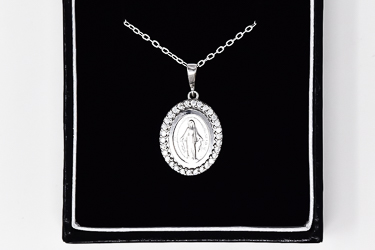 Miraculous Medal Necklace.