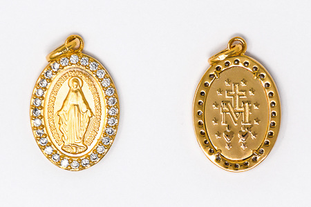 Miraculous Medal - Gold Plated