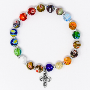 Murano Glass Rosary Bracelet.
