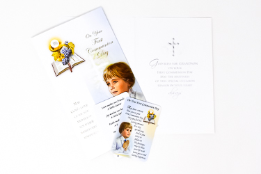 Boys Communion Card 