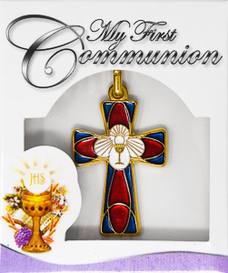 First Communion Crucifix Necklace