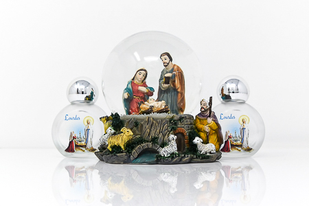 Nativity Water Globe.