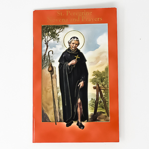 Saint Peregrine Prayers Booklet.