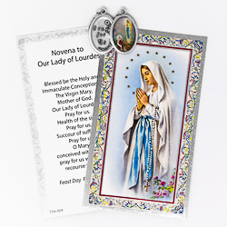  Novena To Our Lady with Medal.