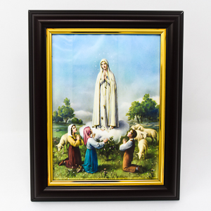 Our Lady of Fatima Framed Picture.