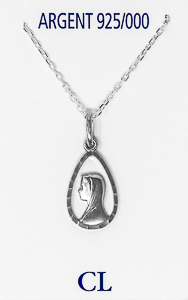 Our Lady of Lourdes Necklace.