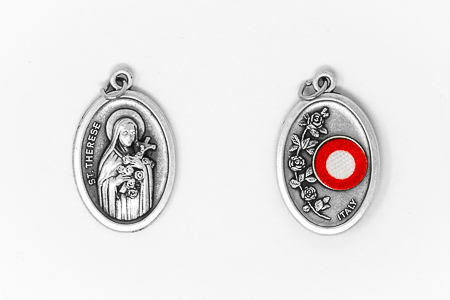 Saint Theresa Relic Medal.