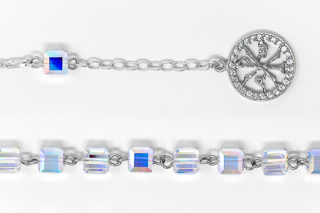 Pax Swarovski Rosary Bracelet.