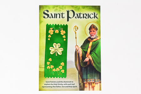 St.Patrick's Day Shamrock Badge.