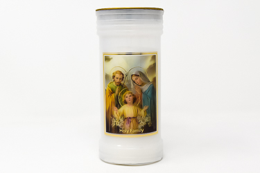 Pillar Candle Holy Family.