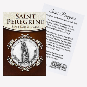 Pocket Token Saint Peregrine.