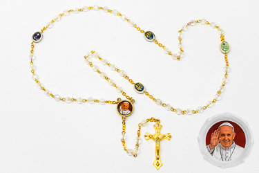 Pope Francis Rosary Beads.