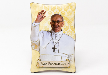 Pope Francis Wall Plaque.