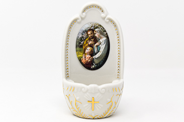 Holy Family Holy Water Font.