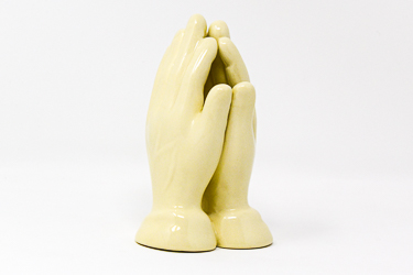 Praying Hands Statue.