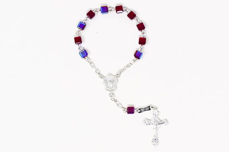 Sterling Silver One Decade Rosary.