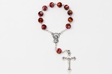 Murano Glass Hand Rosary Beads.