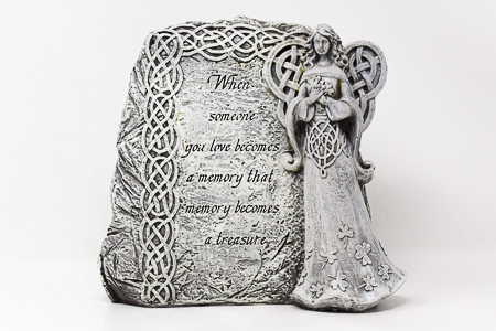 Graveyard Statue Celtic Angel.