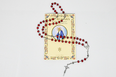 Miraculous Rose Scented Rosary Beads.