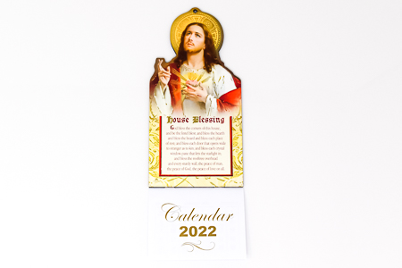 2022 Calendar Sacred Heart of Jesus.