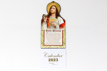2023 Calendar Sacred Heart of Jesus.