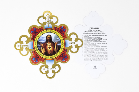 Sacred Heart of Jesus Door Shield.