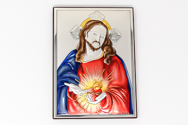 Sacred Heart of Jesus Wall Plaque.