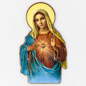 Sacred Heart of Mary Fridge Magnet.