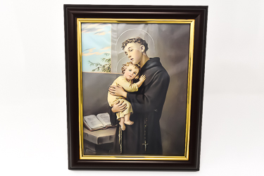 Saint Anthony Framed Picture.