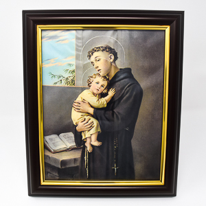 Saint Anthony Framed Picture.