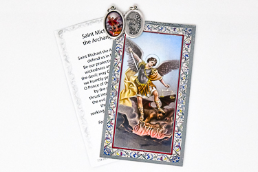 Saint Michael Prayer Card.