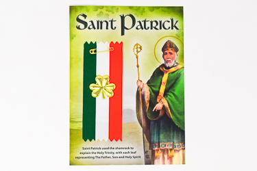 St.Patrick's Day Shamrock Badge.