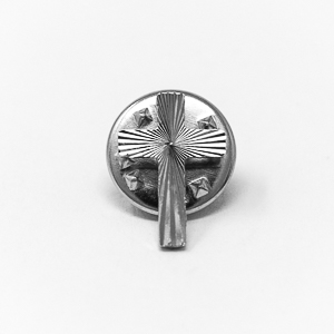 Silver Cross Pin.
