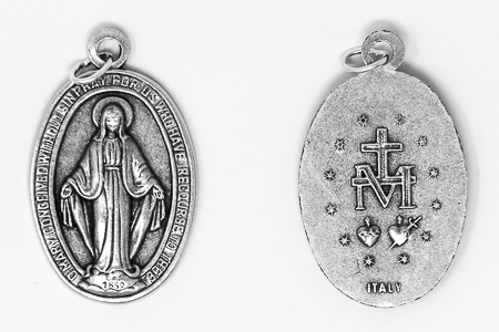 Silver Miraculous Medal